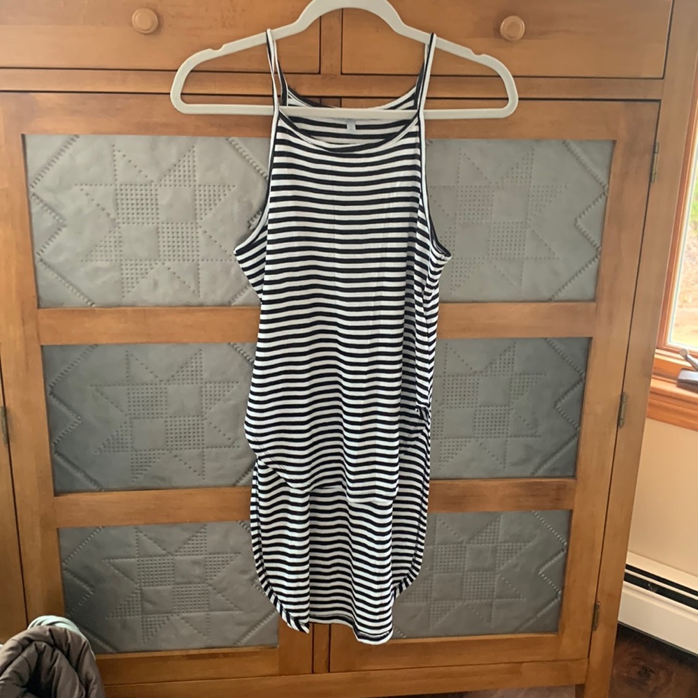 Black & White High Low Tank